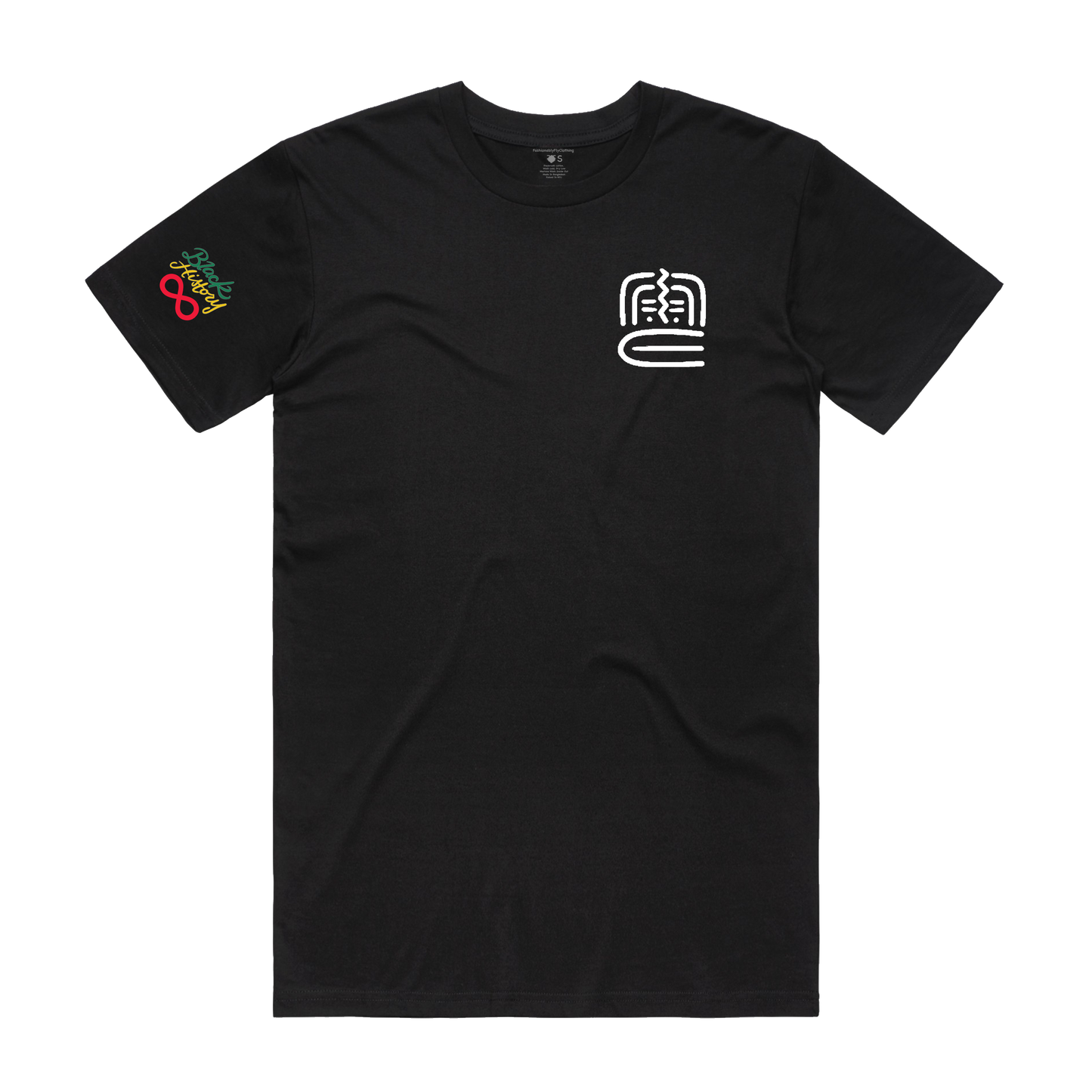 Tribal Mask Unisex T-Shirt - Black