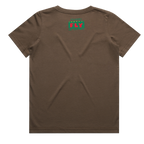 Tribal Mask Kids T-Shirt - Walnut