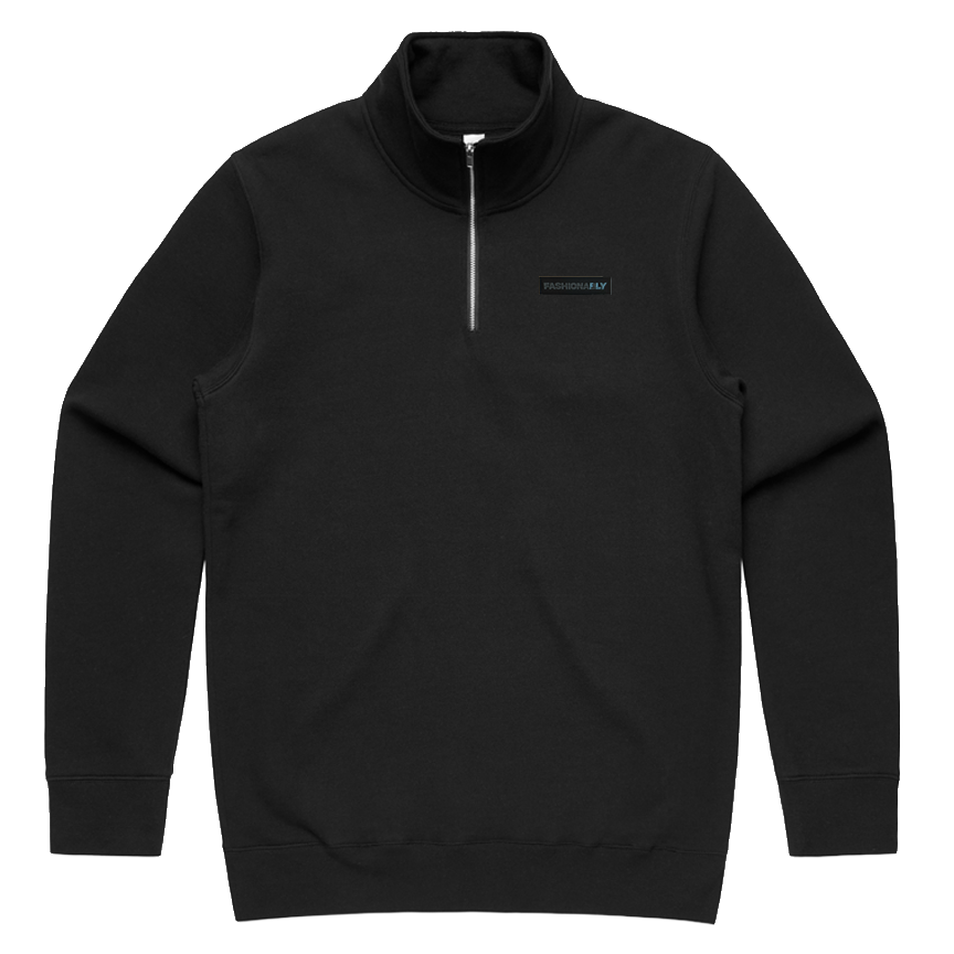 Fashionably Fly Bar Logo Quarter-Zip Sweatshirt