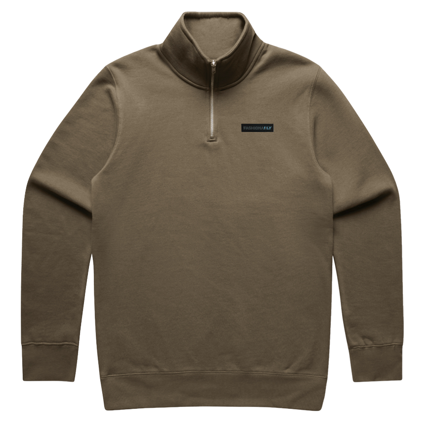 Fashionably Fly Bar Logo Quarter-Zip Sweatshirt