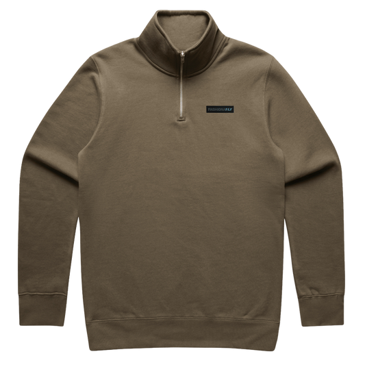Fashionably Fly Bar Logo Quarter-Zip Sweatshirt