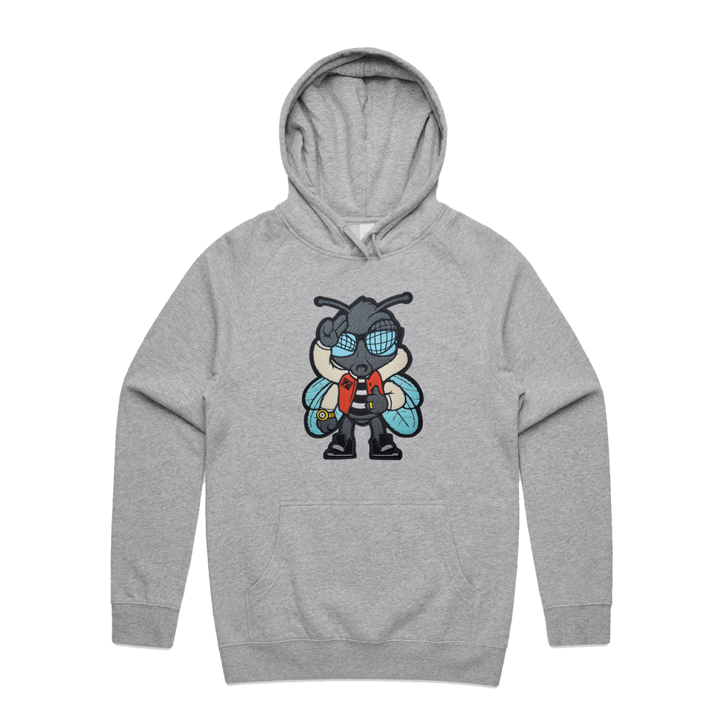 Buzzzy Chenille Patch Unisex Pullover