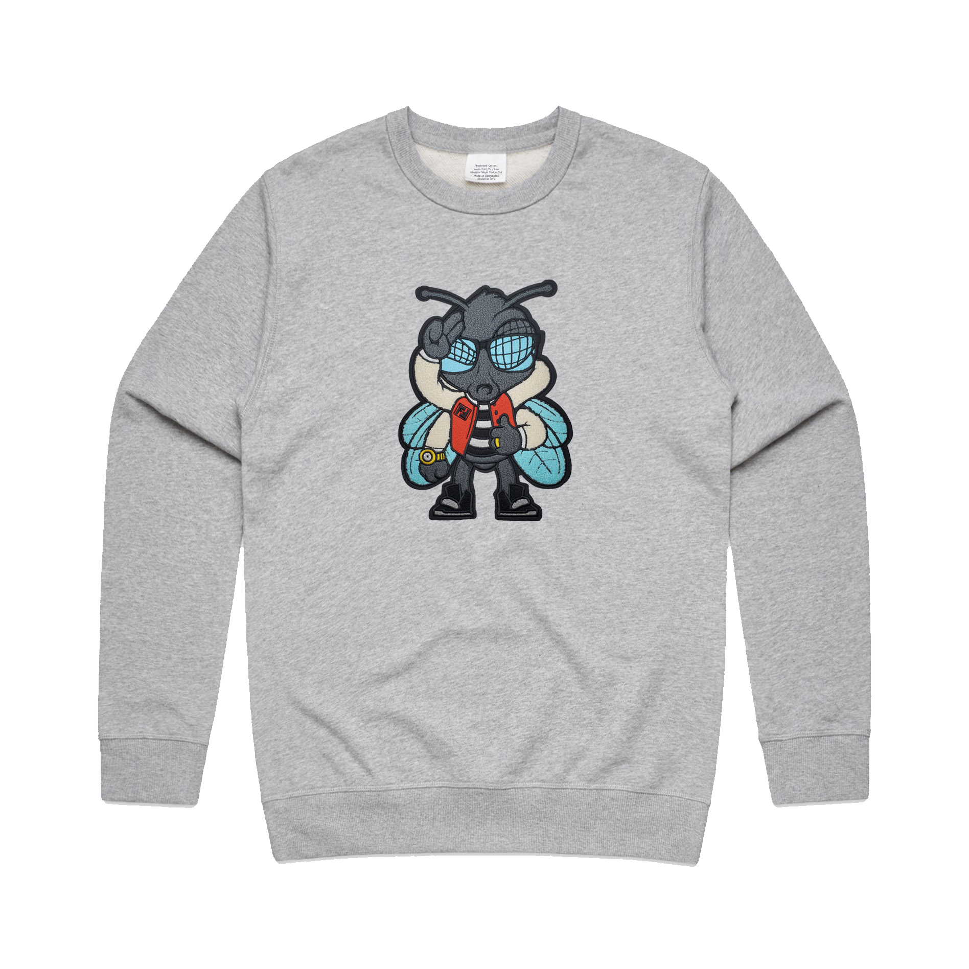 Buzzzy Chenille Patch Unisex Sweatshirt