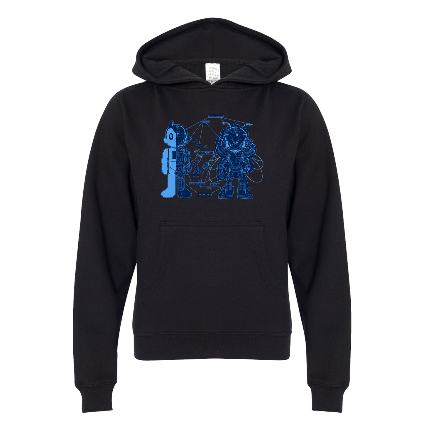 The Blueprint Youth Pullover - Black