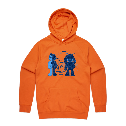 The Blueprint Unisex Pullover - Orange