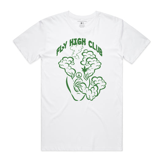 Fly High Club Unisex T-Shirt - White