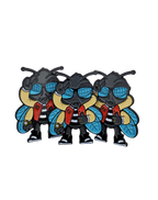 Buzzzy Enamel Pin
