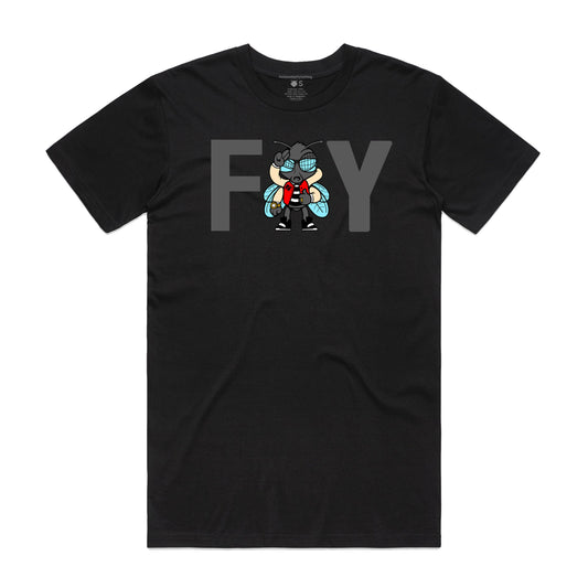 FLY Statement Unisex T-Shirt - Black