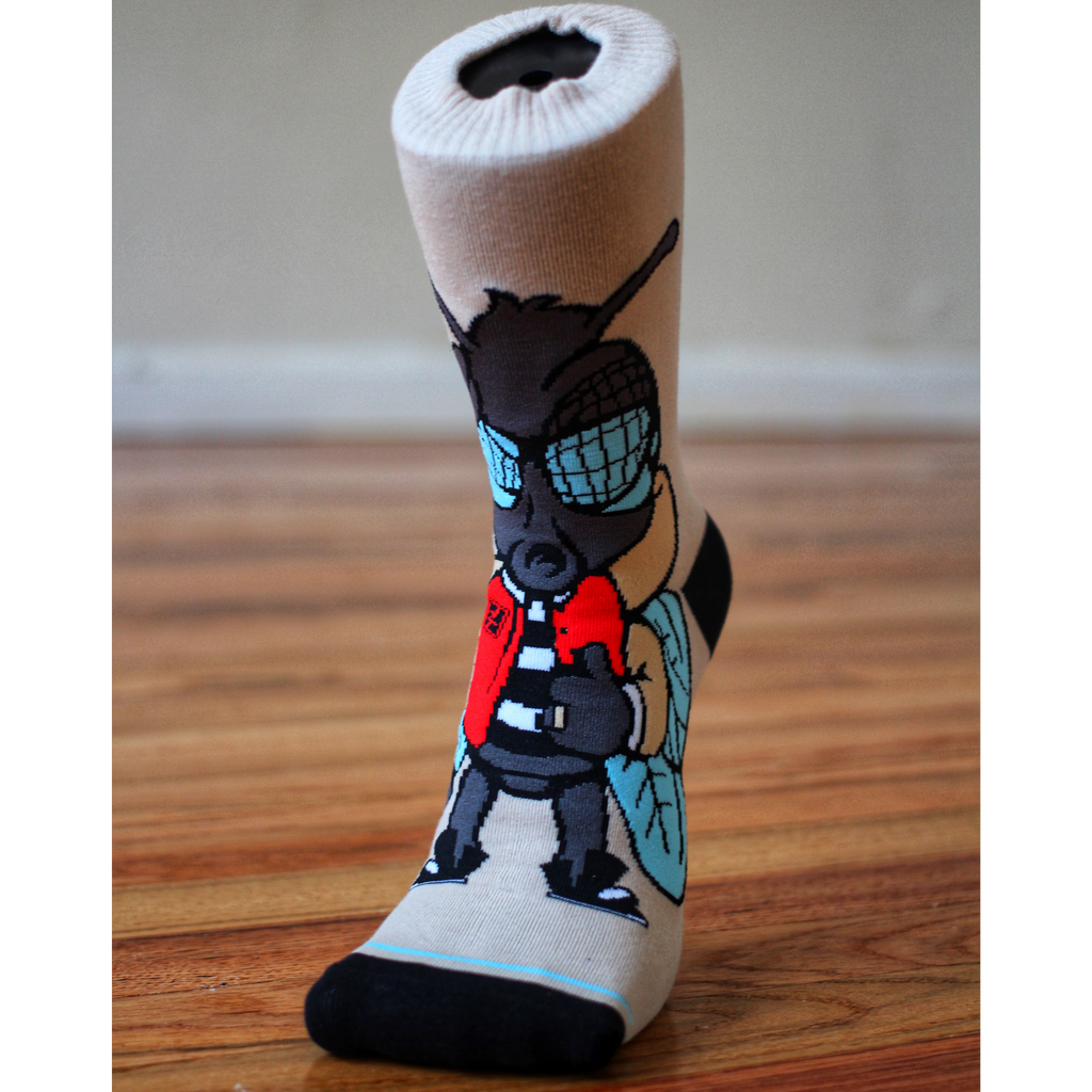 Buzzzy Logo Crew Socks