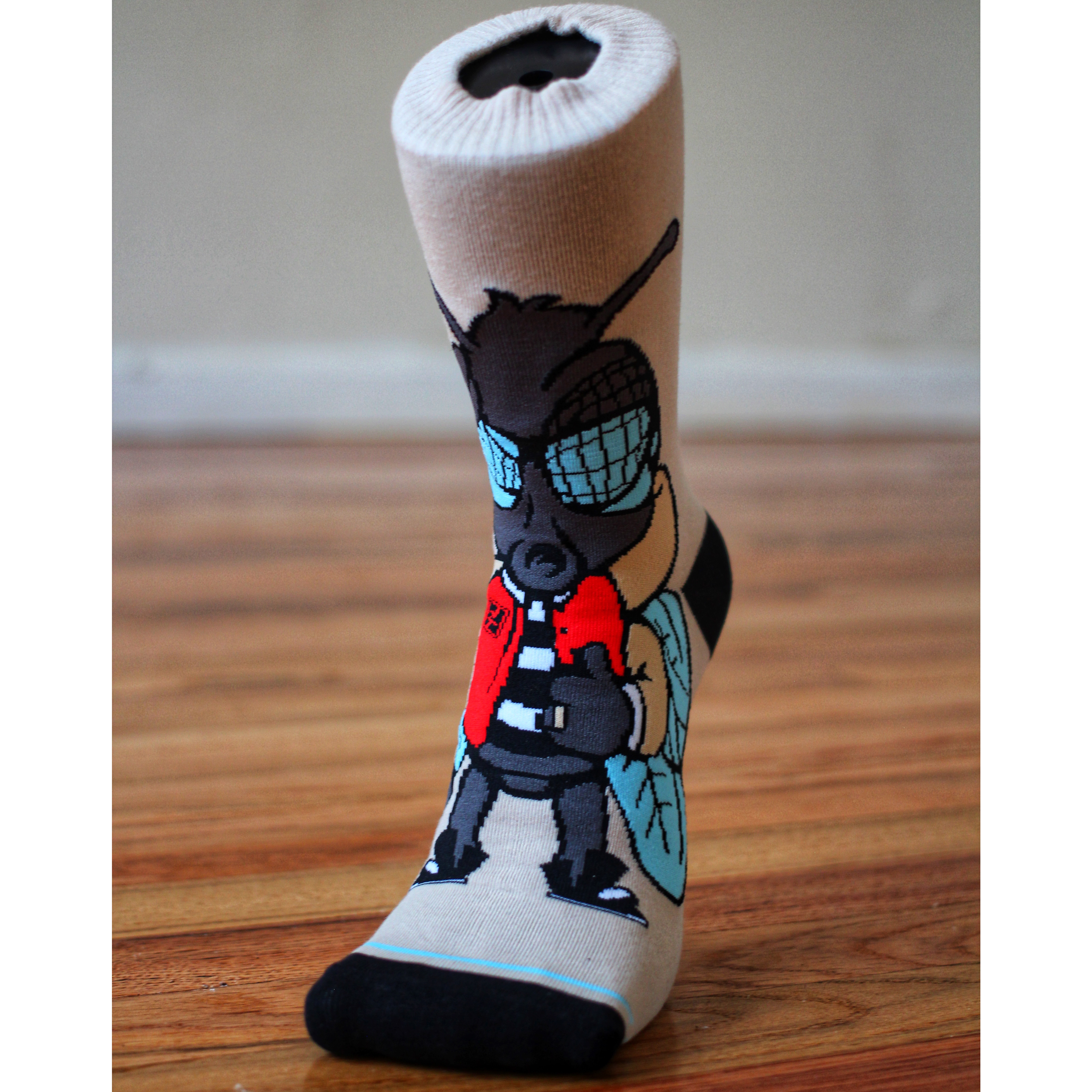 Buzzzy Logo Crew Socks