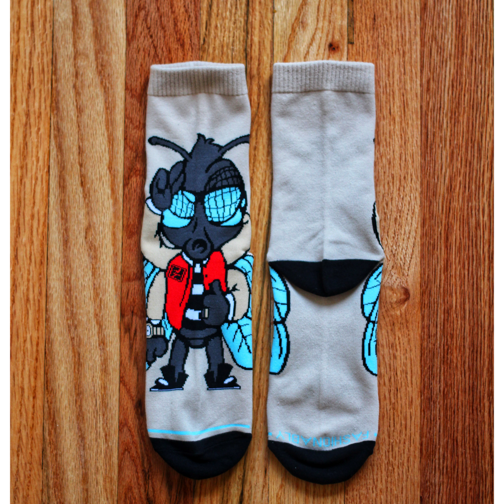 Buzzzy Logo Crew Socks