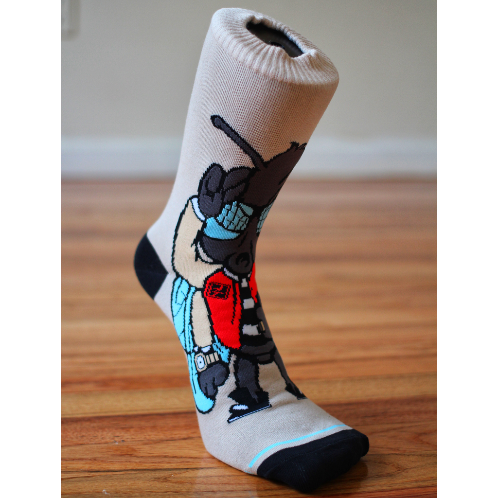 Buzzzy Logo Crew Socks