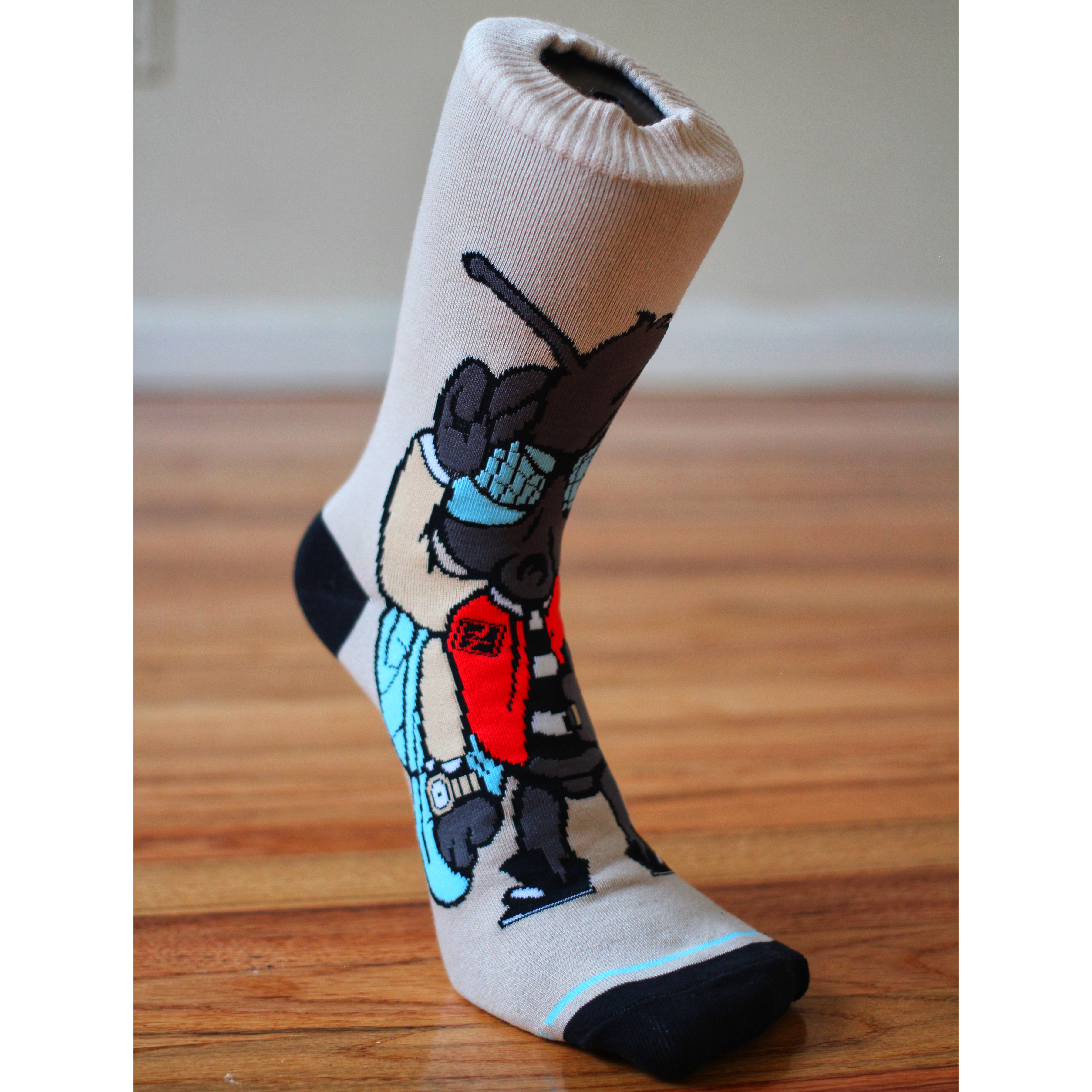 Buzzzy Logo Crew Socks