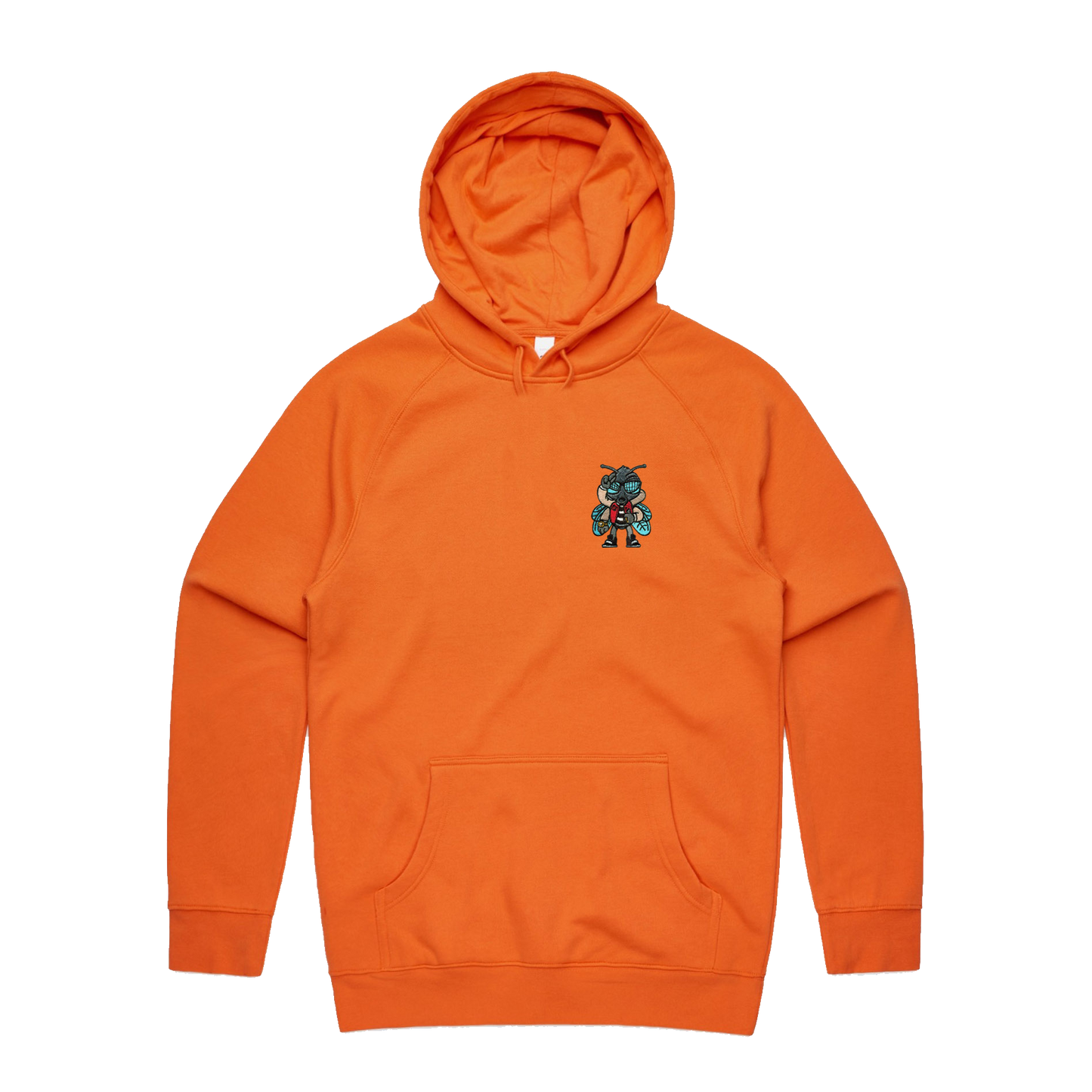 Fly Guy Patch Unisex Pullover - Orange