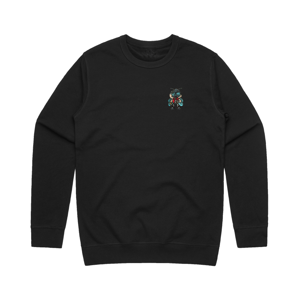 Buzzzy Embroidered Patch Unisex Sweatshirt