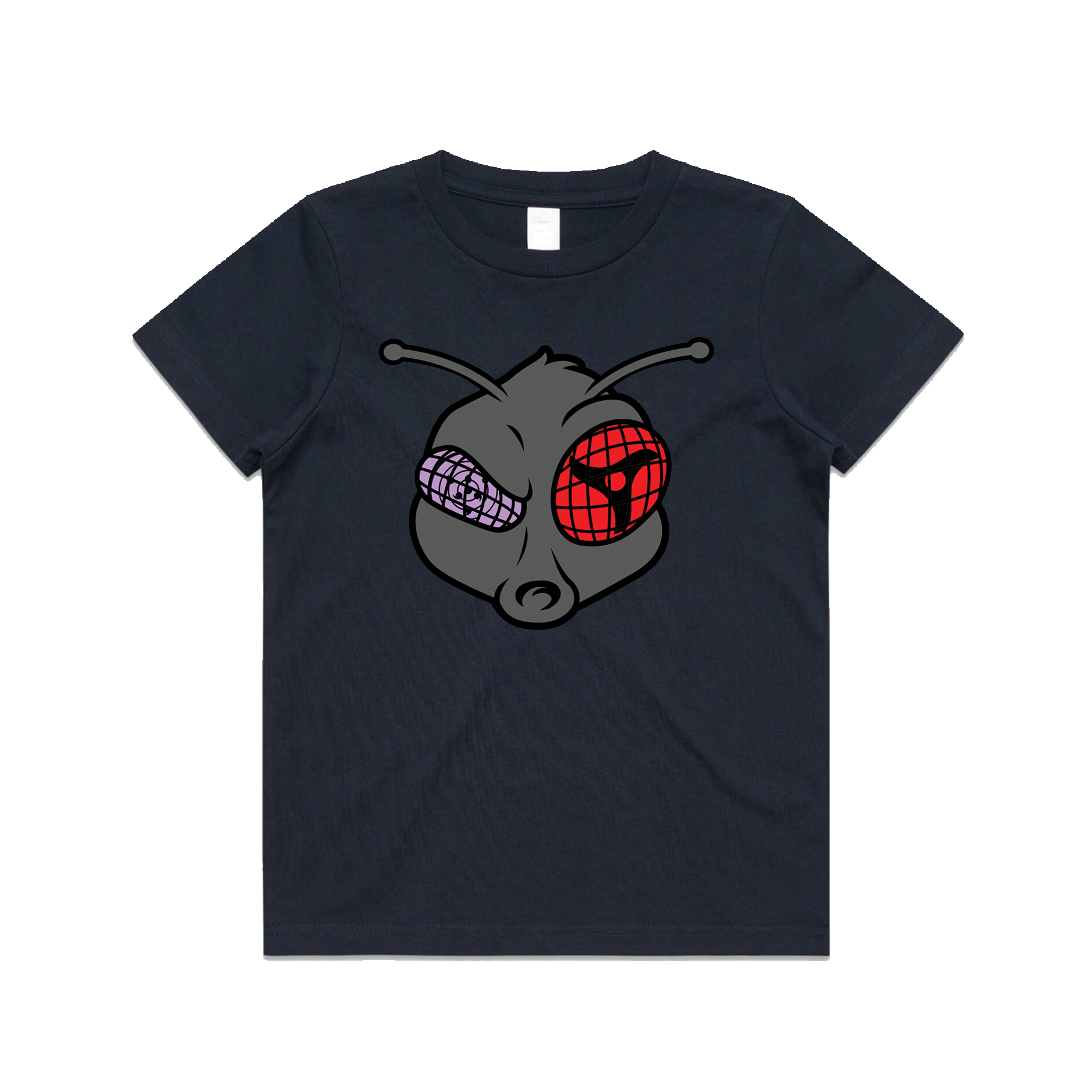 Fly Uchiha Kids T-Shirt - Navy Blue
