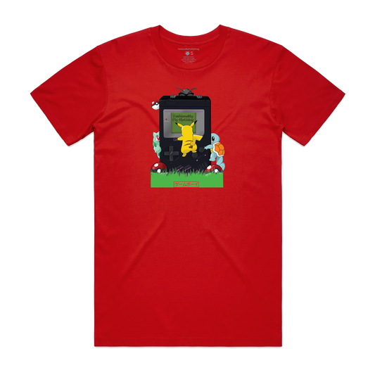 Retro Unisex T-Shirt - Fire Red