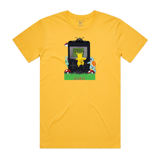 Retro Unisex T-Shirt - Yellow