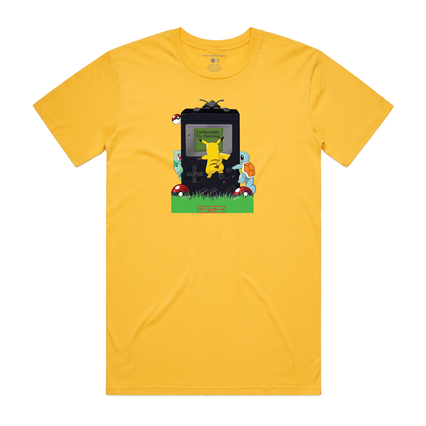 Retro Unisex T-Shirt - Yellow