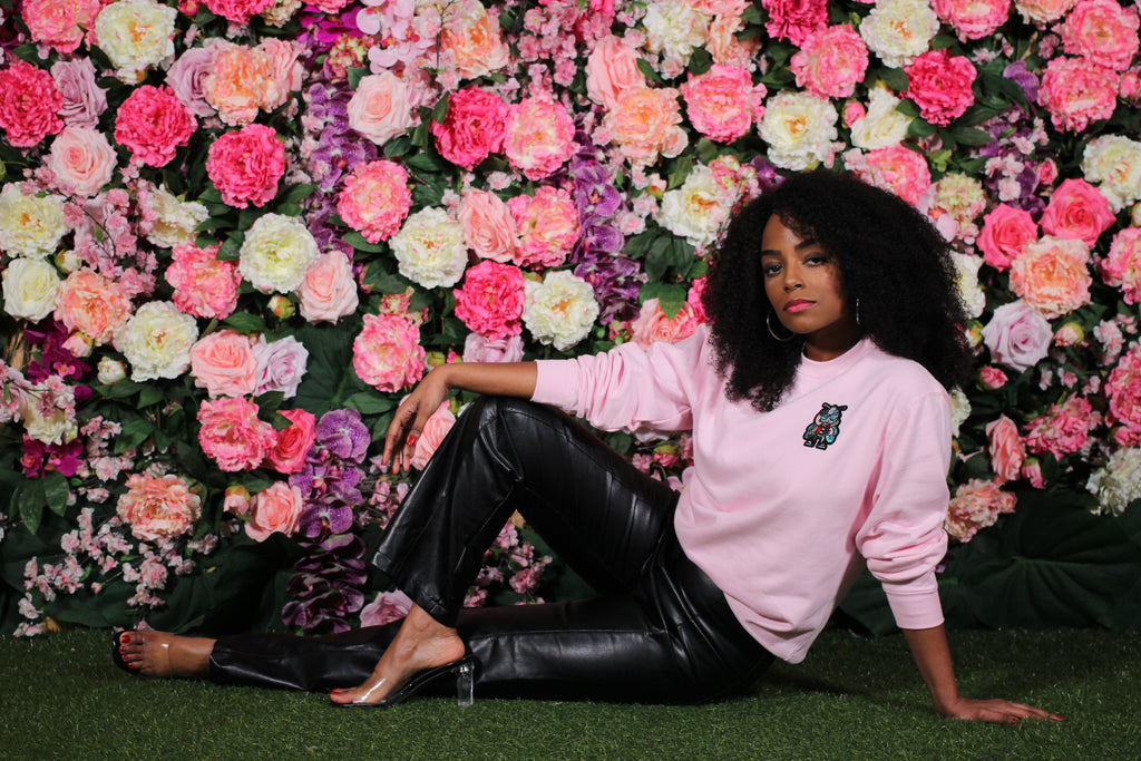 Buzzzy Embroidered Patch Unisex Sweatshirt