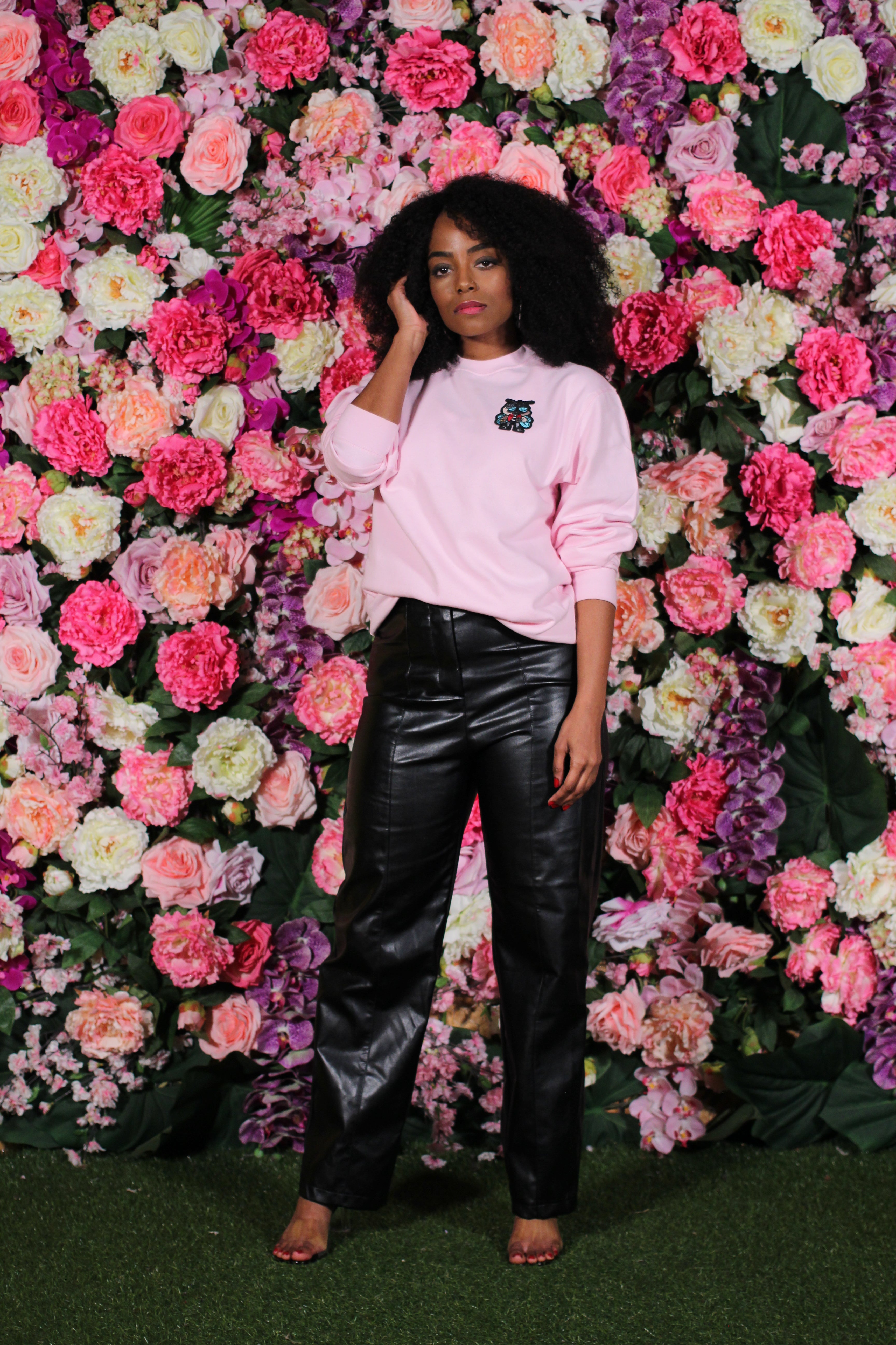 Buzzzy Embroidered Patch Unisex Sweatshirt