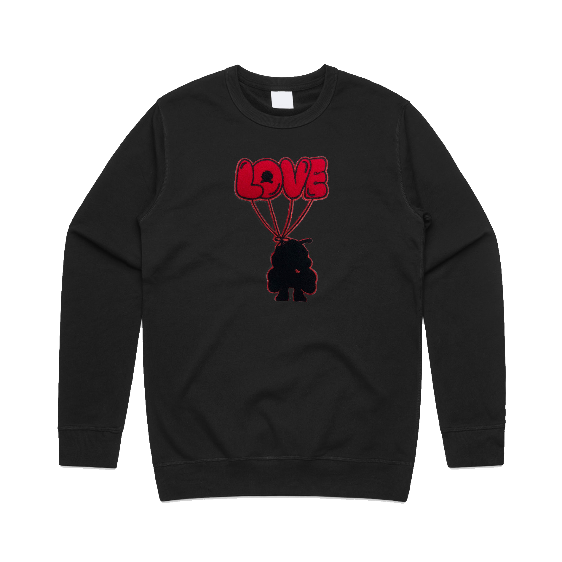 LOVE Chenille Patch Unisex Sweatshirt