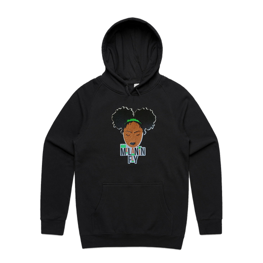 Melanin Fly Chenille Patch Unisex Pullover