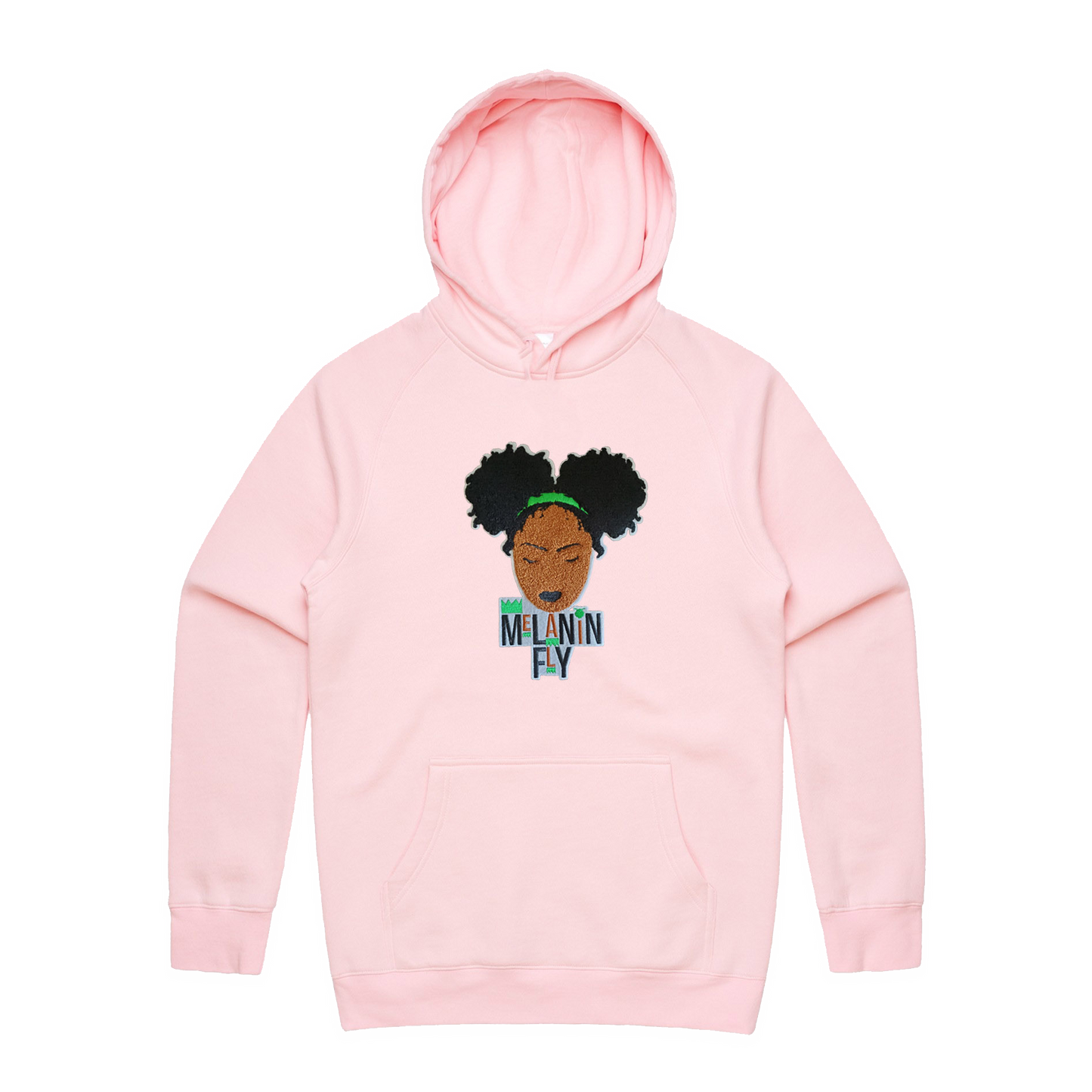 Melanin Fly Chenille Patch Unisex Pullover