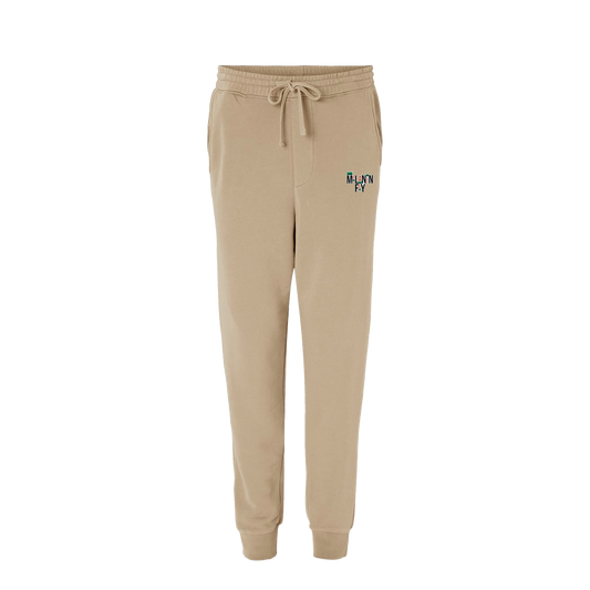Melanin Fly Words Embroidery Patch Sweats - Pigment Sandstone