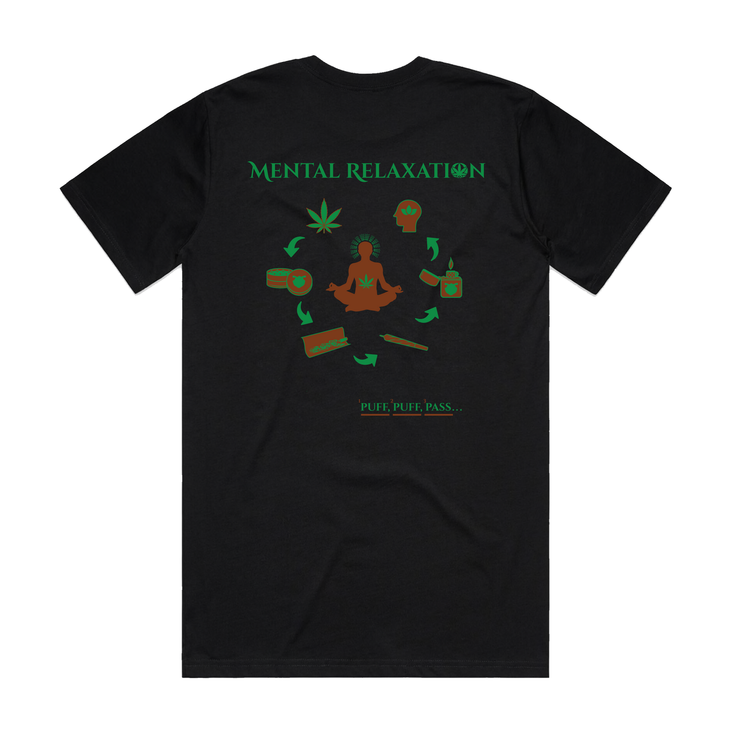 Mental Relaxation Unisex T-Shirt - Black