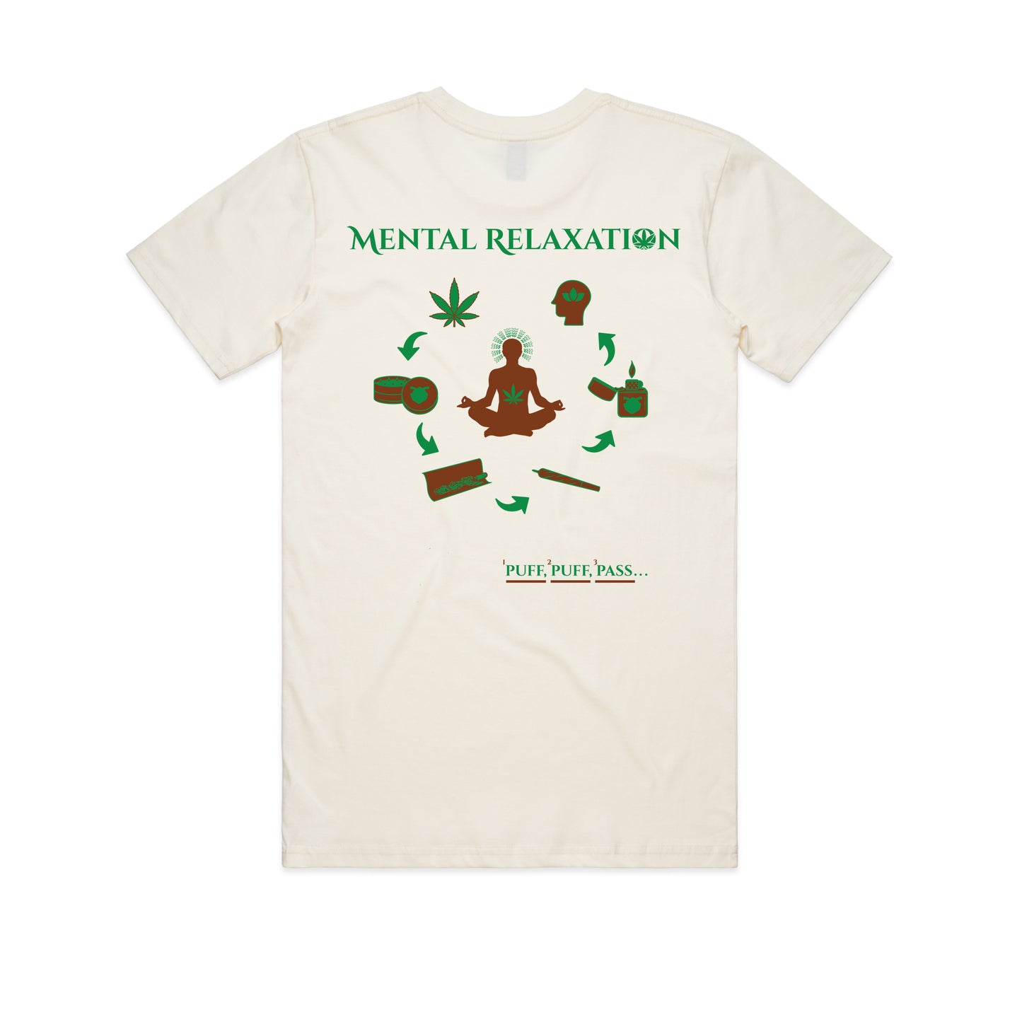 Mental Relaxation Unisex T-Shirt - Natural