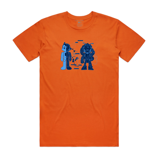 The Blueprint Unisex T-Shirt - Orange