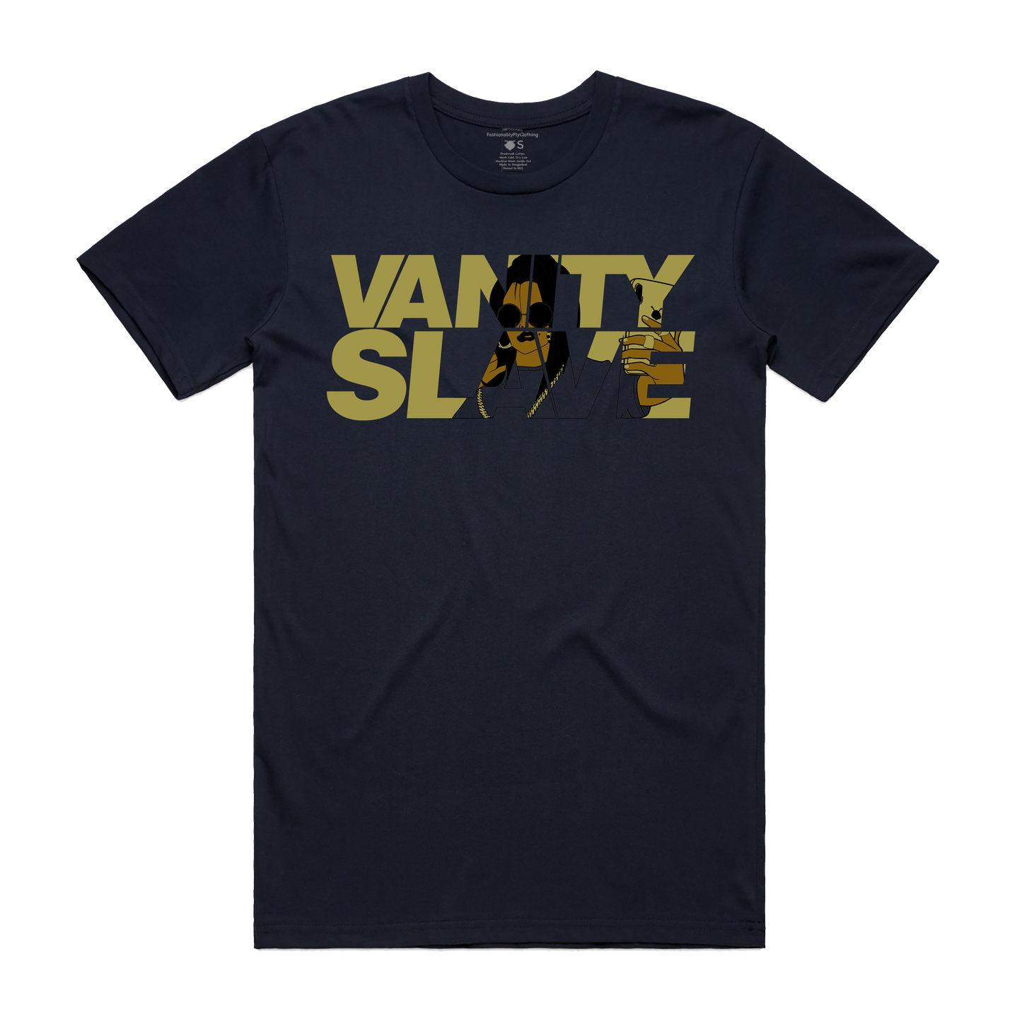 Vanity Slave Unisex T-Shirt - Navy