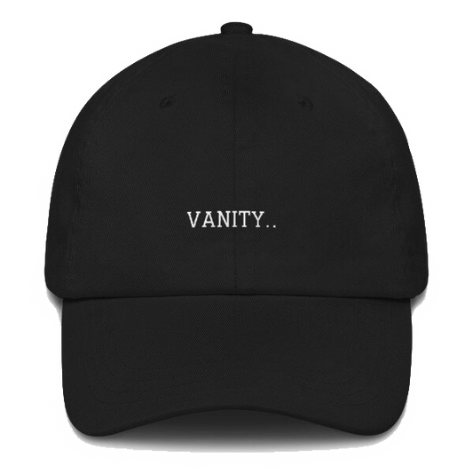 Vanity.. Dad Hat - Black
