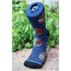 Fly Uchiha Crew Socks - Navy